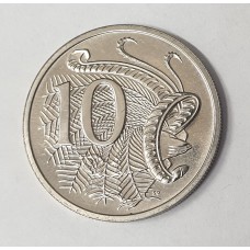 AUSTRALIA 1983 . TEN 10 CENTS COIN . LYREBIRD